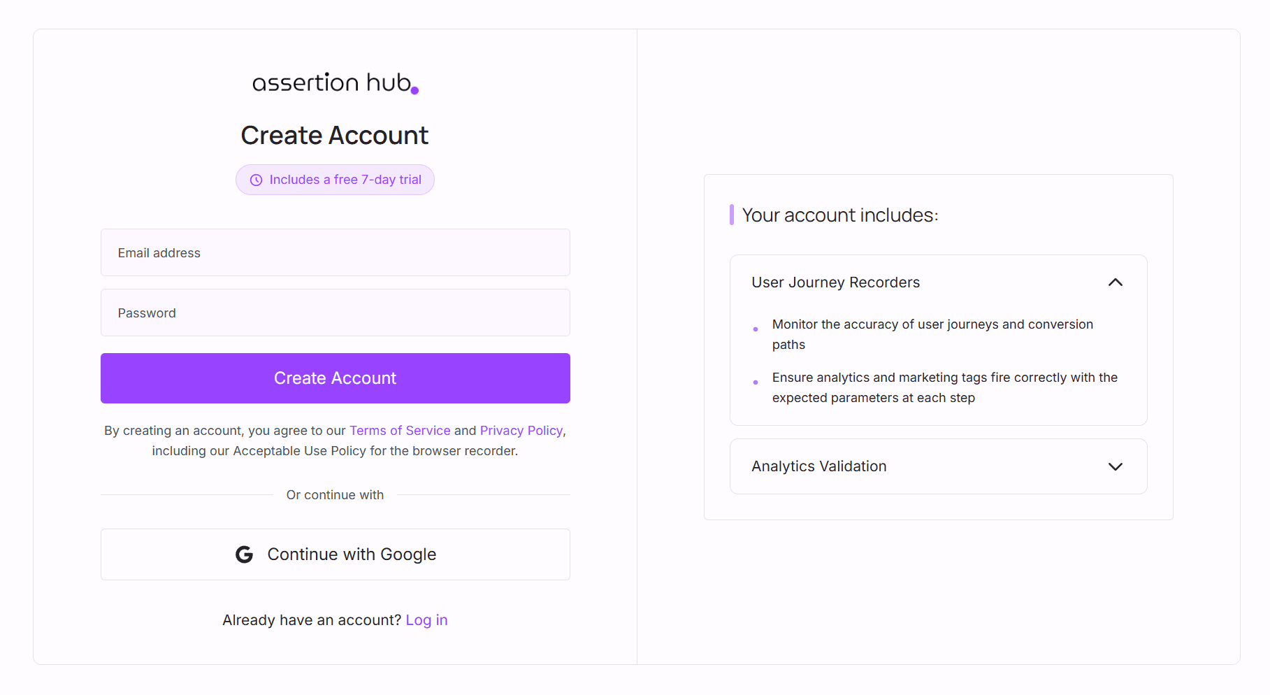 Getting Started with AssertionHub