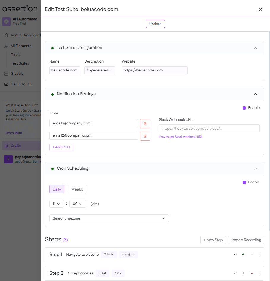 User Journey Section 1